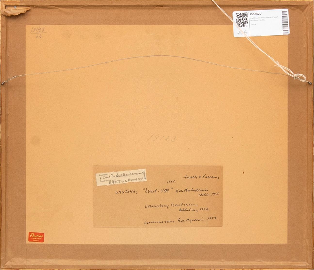 Carl Fredrik Reuterswärd, tusch och lavering,