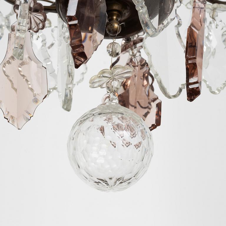 Ljuskrona, barockstil, 1900-tal.