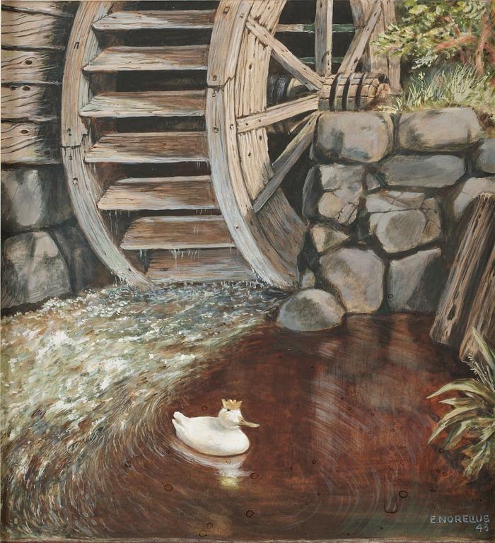 Einar Norelius, Ankkungen.