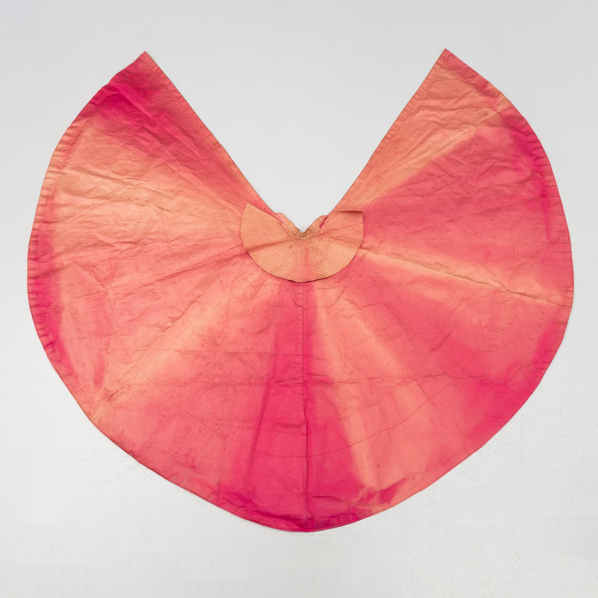 A bullfighter's cape, so called capote, Lorenzo Agudo, Barcelona, Spain, probably mid20th century.