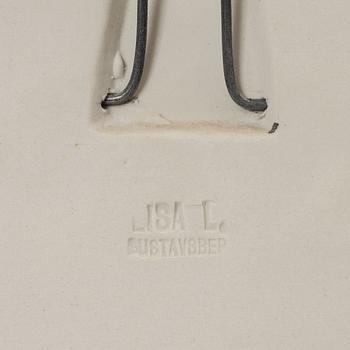 Lisa Larson, a stoneware wall relief, Gustavsberg.