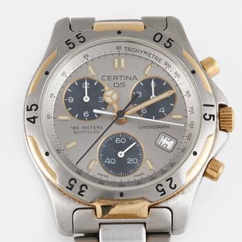 CERTINA DS Sapphire (100m), wristwatch, 39 mm, chronograph,