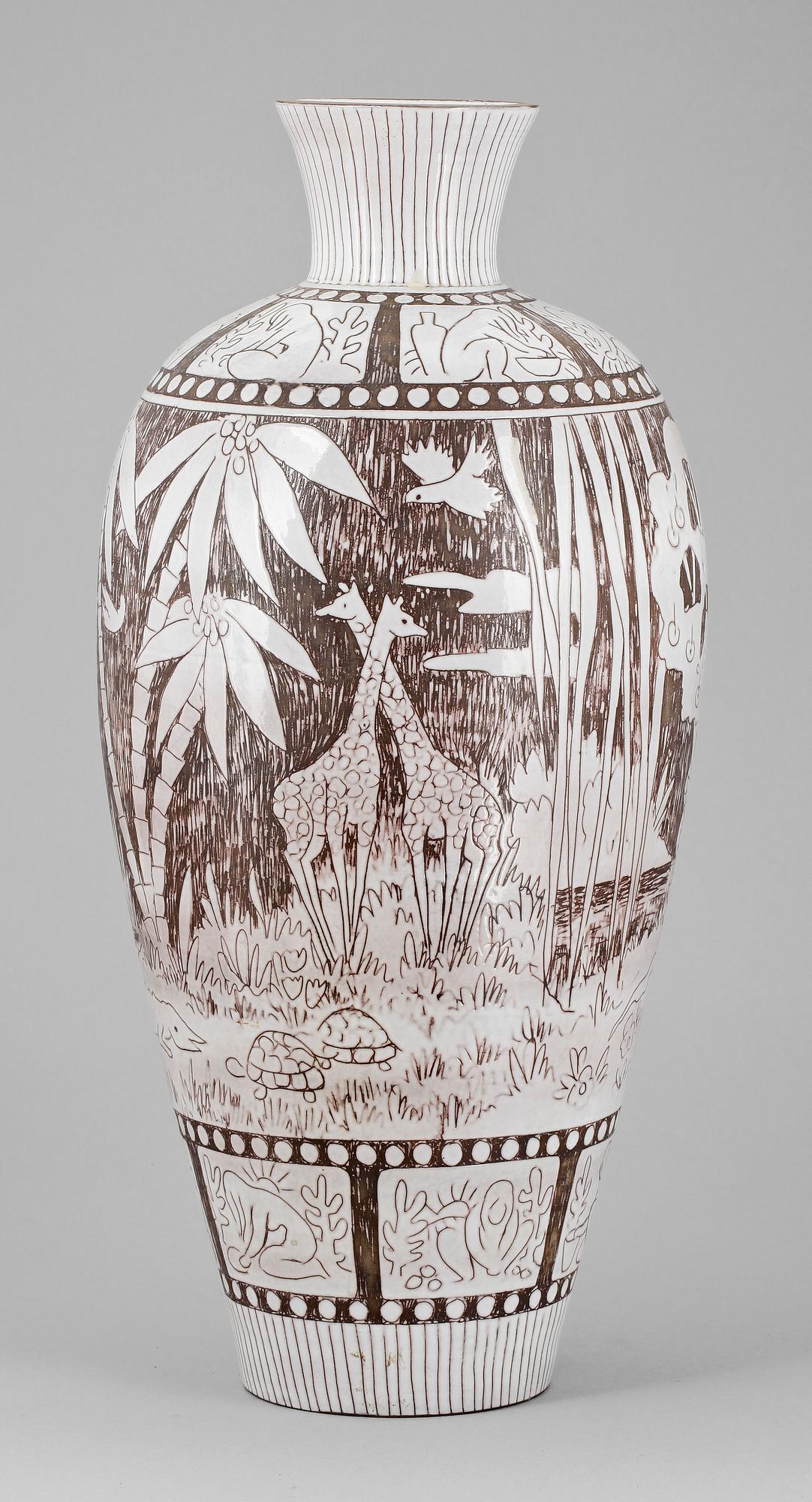 GOLVVAS, lergods, Sven Törngren, Törngrens krukmakeri, Falkenberg.