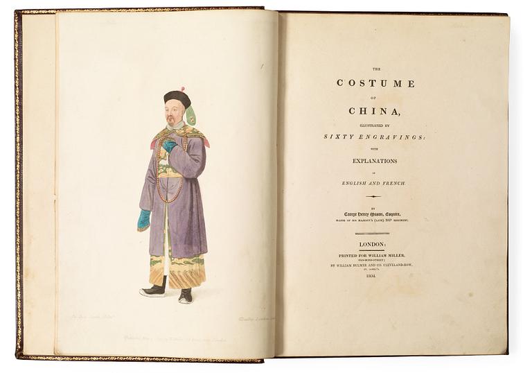 GEORGE HENRY MASON, The Costumes of China, London 1804.