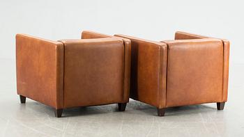 FÅTÖLJER, ett par, 1900-talets slut.