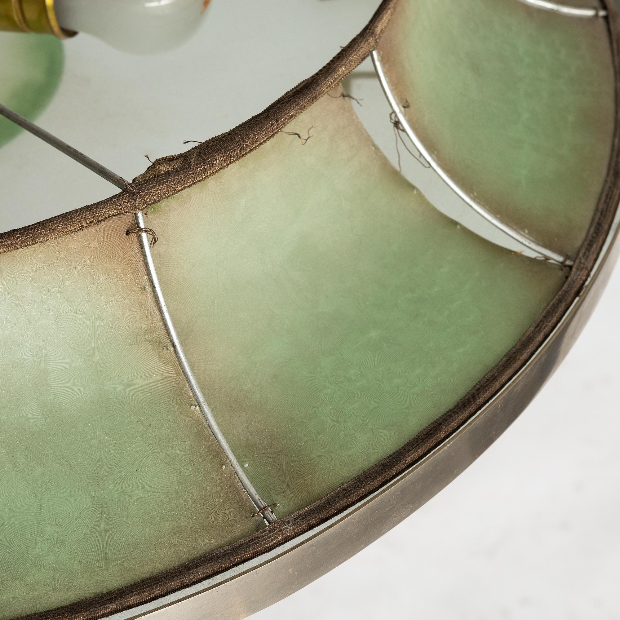 A 1920's/30's Swedish Grace ceciling lamp.