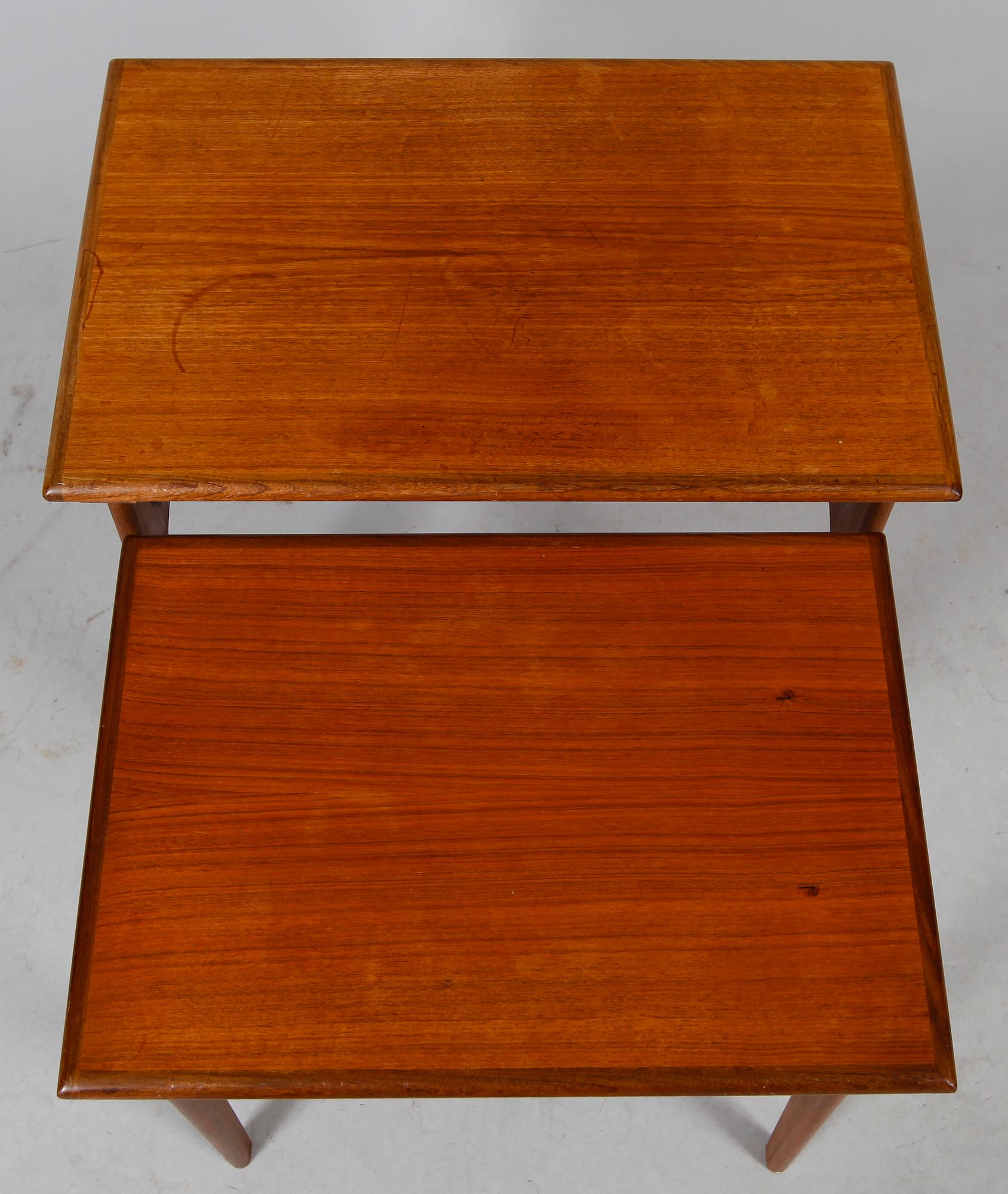 SATSBORD, 2 del, Danmark, 1950-tal.