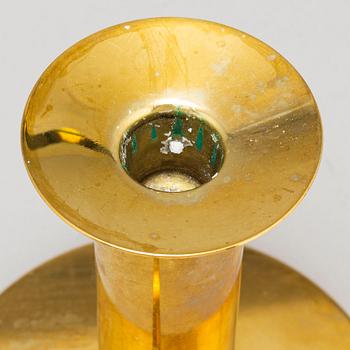 SIGURD PERSSON, a brass candleholder.