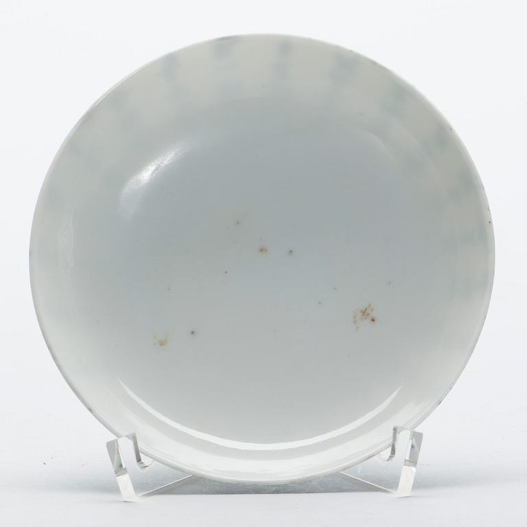 SKÅLFAT, porslin, Kina, omkring 1900.