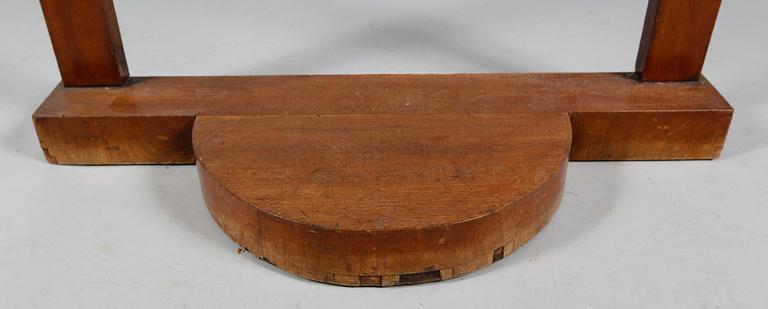 SPEGEL MED KONSOLBORD, empire, 1800-talets första hälft.