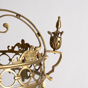 A Gustavian style ceiling lantern, second half of the 20th century.