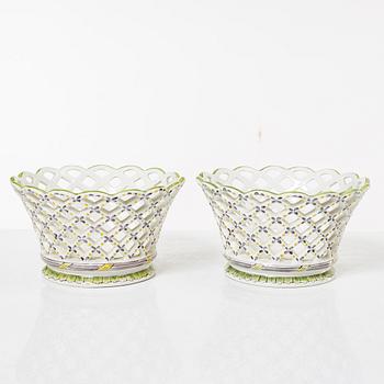 Galler bowls, 2 + 1 pcs, Rörstrand, early 20th century..