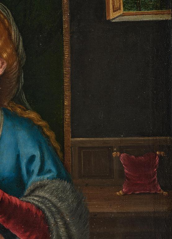 Joos van Cleve, circle of, Maria Lactans, The Nursing Madonna.