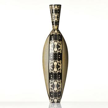 Åsa Lindström, a unique ceramic floor vase, Rörstrand, 1991.