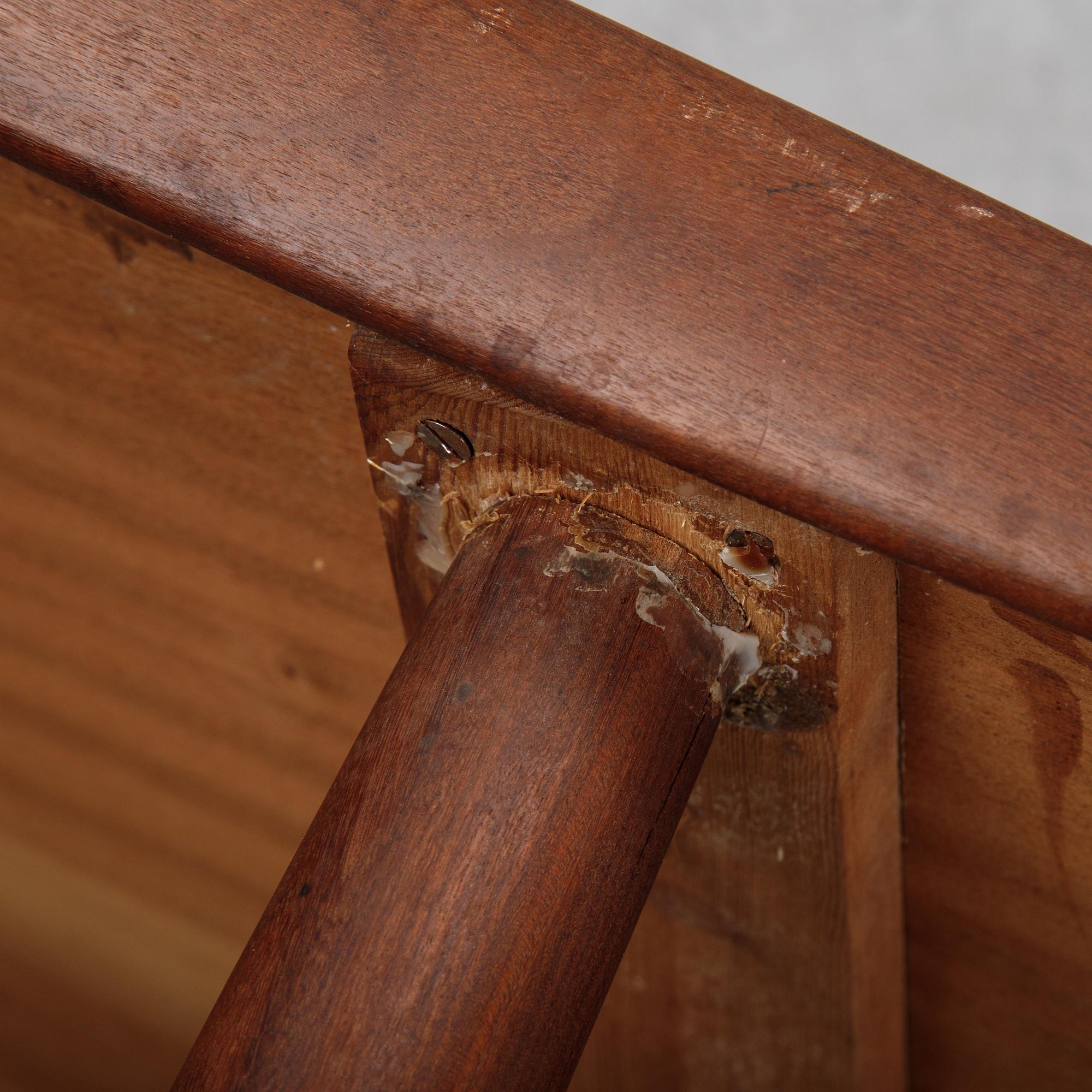 An Ikea sofa table, "Aarup". second half of the 20th century.