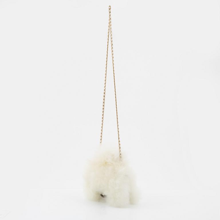 Chanel, "Metiers D'Art Paris Hamburg Shearling Sheepskin Top Handle Bag".