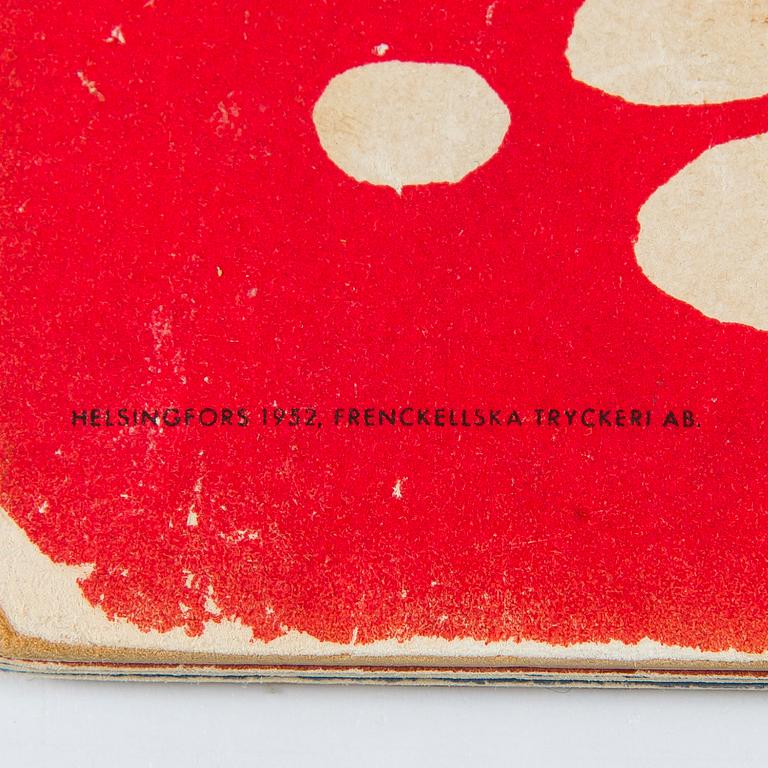 Tove Jansson, Kirja. ensipainos "Hur gick det sen?" kustantamo Schildts paino Frenckellska Tryckeri AB. 1952.