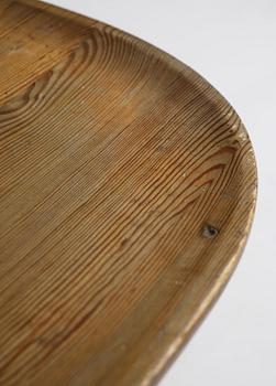 Axel Einar Hjorth, a stained pine "Utö" table, Nordiska Kompaniet, Sweden, 1930s.