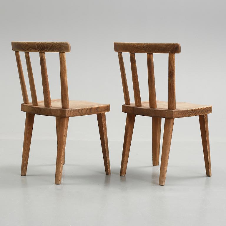 STOLAR, ett par, "Utö", Axel Einar Hjorth, NK, 1930-tal.
