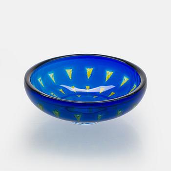 Sven Palmqvist, a 'Ravenna' glass bowl, Orrefors.