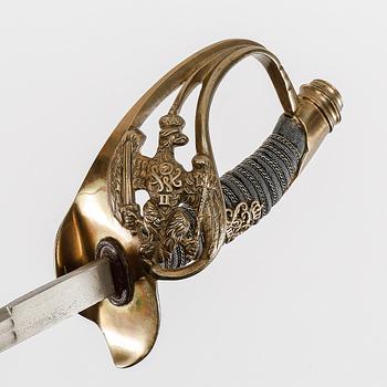 SABEL, för officer, Wilhelminska kejsardömet, Preussisk modell, m/1889.