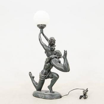 Table lamp, 20th century.