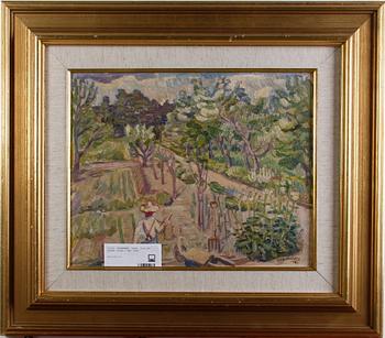 NORDBERG, OLLE, olja på pannå, sign o dat 1948.