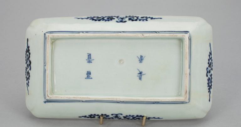 FAT, porslin, Imari, Japan 1700-tal.