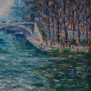 Knut Janson, "Pont St Louis Philippe (Paris)".