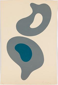 JEAN ARP, lithograph, signed and numbered 47/200.