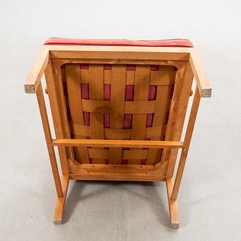 Josef Frank, fåtölj, modell "667", Svenskt Tenn, 1900-talets slut.