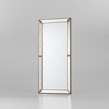 A LATE 20TH CENTURY MIRROR,