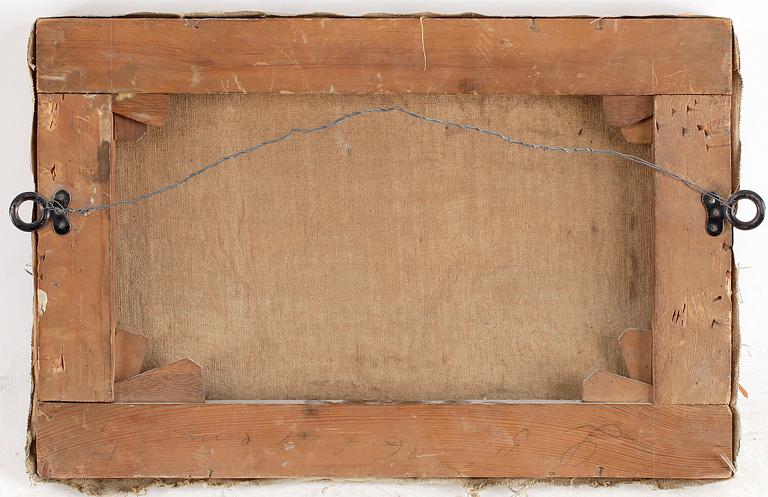 OKÄND KONSTNÄR, signerad EVL, omkring 1900.