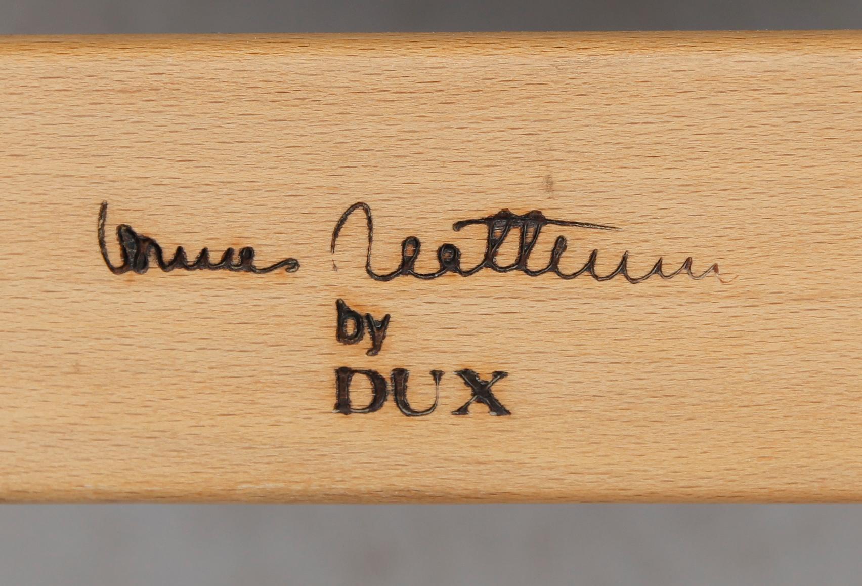 FÅTÖLJ, "Pernilla", Bruno Mathsson, DUX, 1900-talets andra hälft.