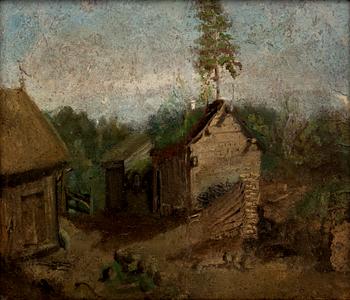 Kilian Zoll, "Halländsk stuga".