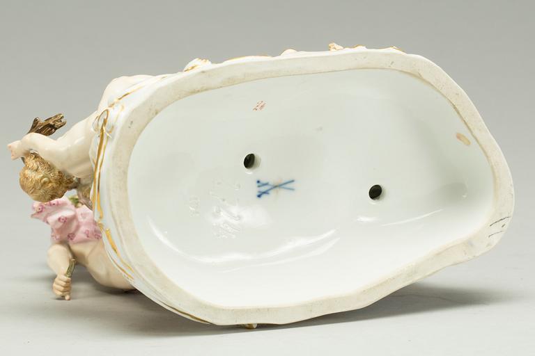 FIGURGRUPP, porslin, Meissen, 1800/1900-tal.
