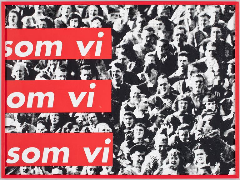 BARBARA KRUGER, screentryck 4 st.