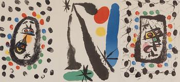 Joan Miró, "Papeles De Son Armandans" from: Joan Miró Drawings and Lithographs.