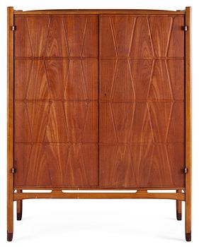 548. An Yngve Ekström teak cabinet, Westbergs Möbler, Tranås, Sweden 1950's.