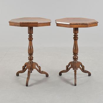 PELARBORD, ett par, 1800-tal.