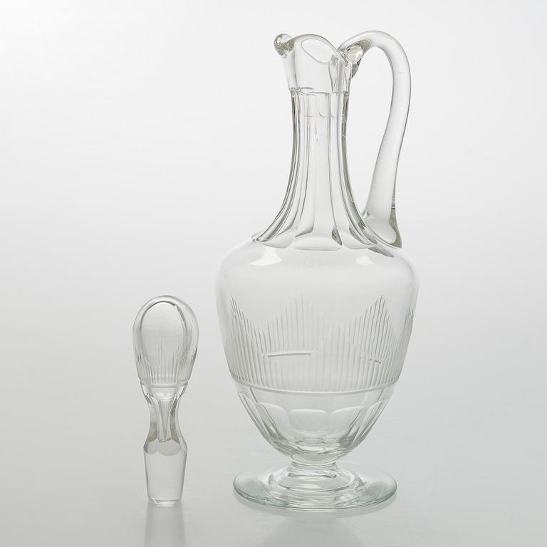 Erkki Vesanto, glasservis, "Marjatta", 98 delar, Iittala 1947-1969.