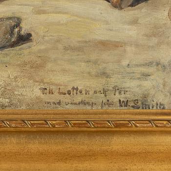 Wilhelm Smith, oil on canvas, signed.