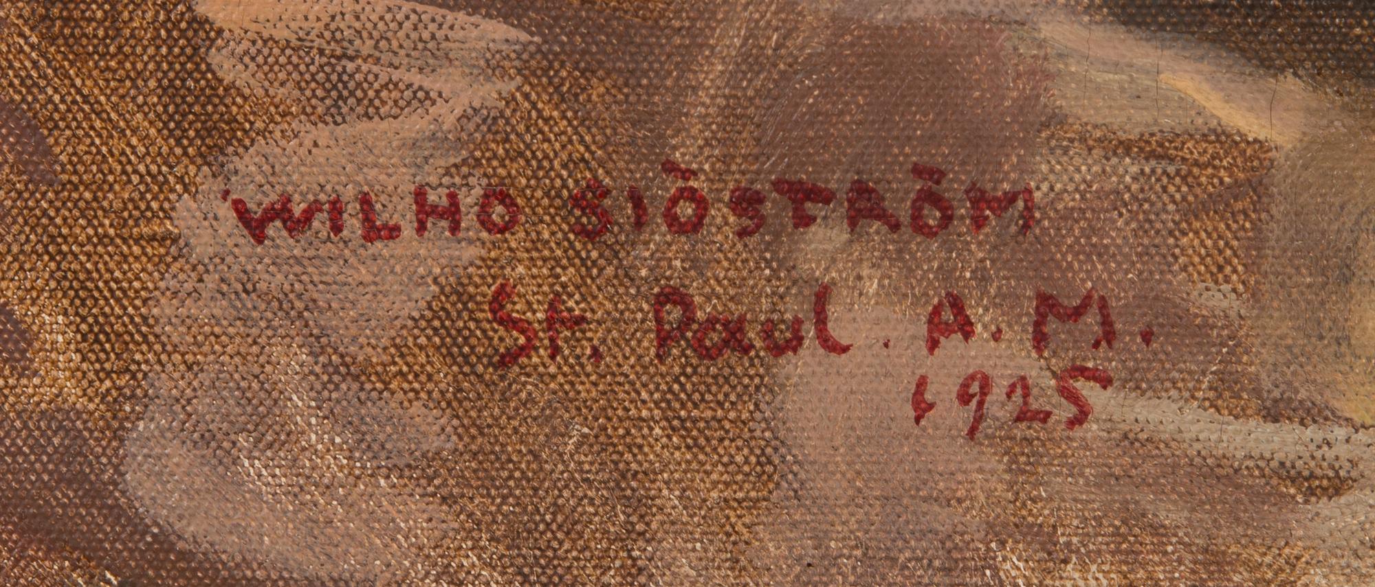 Wilho Sjöström, "Gino".