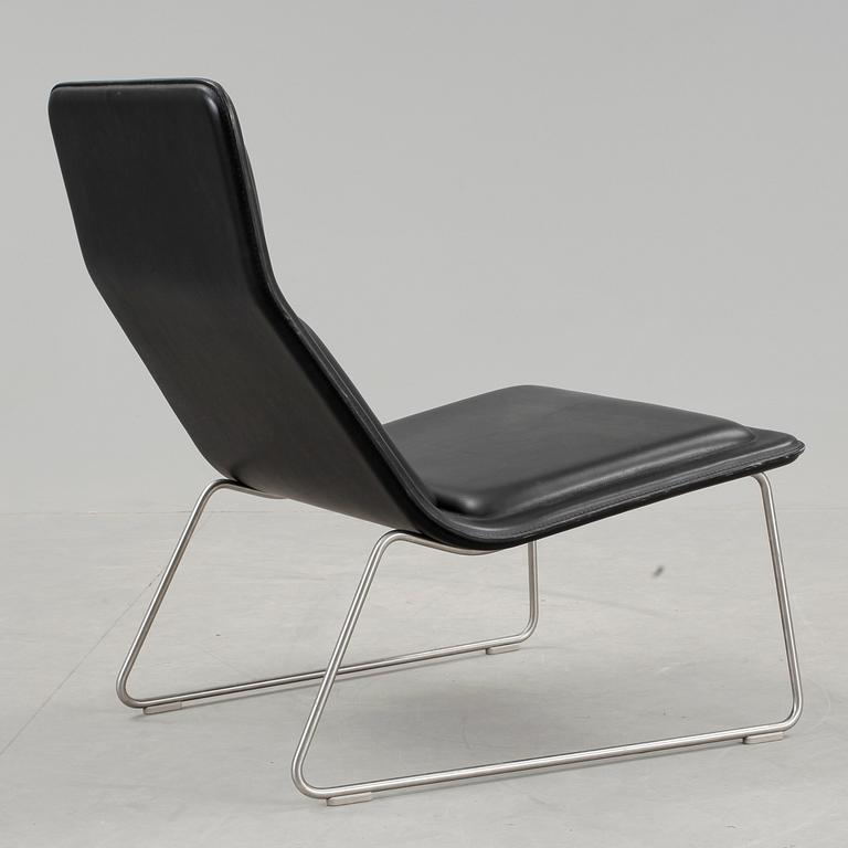 FÅTÖLJ, "Low Pad", Jasper Morrison för Cappelini, Italien.