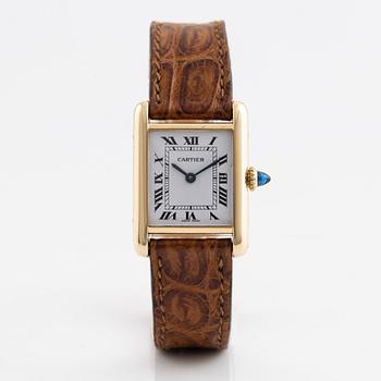 Cartier, Tank, Paris, wristwatch, 20,5, x 20 (28) mm.