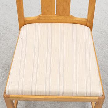 Carl Malmsten, Dining group of a table and four chairs, "Ambassador", Bodafors.