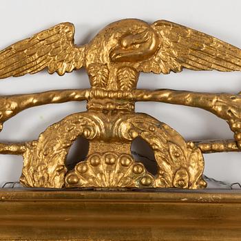 Mirror wall sconce, late Empire, mid-19th century.