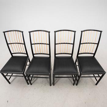 Josef Frank, stolar 4 st, modell 2025, Firma Svenskt Tenn efter 1985.