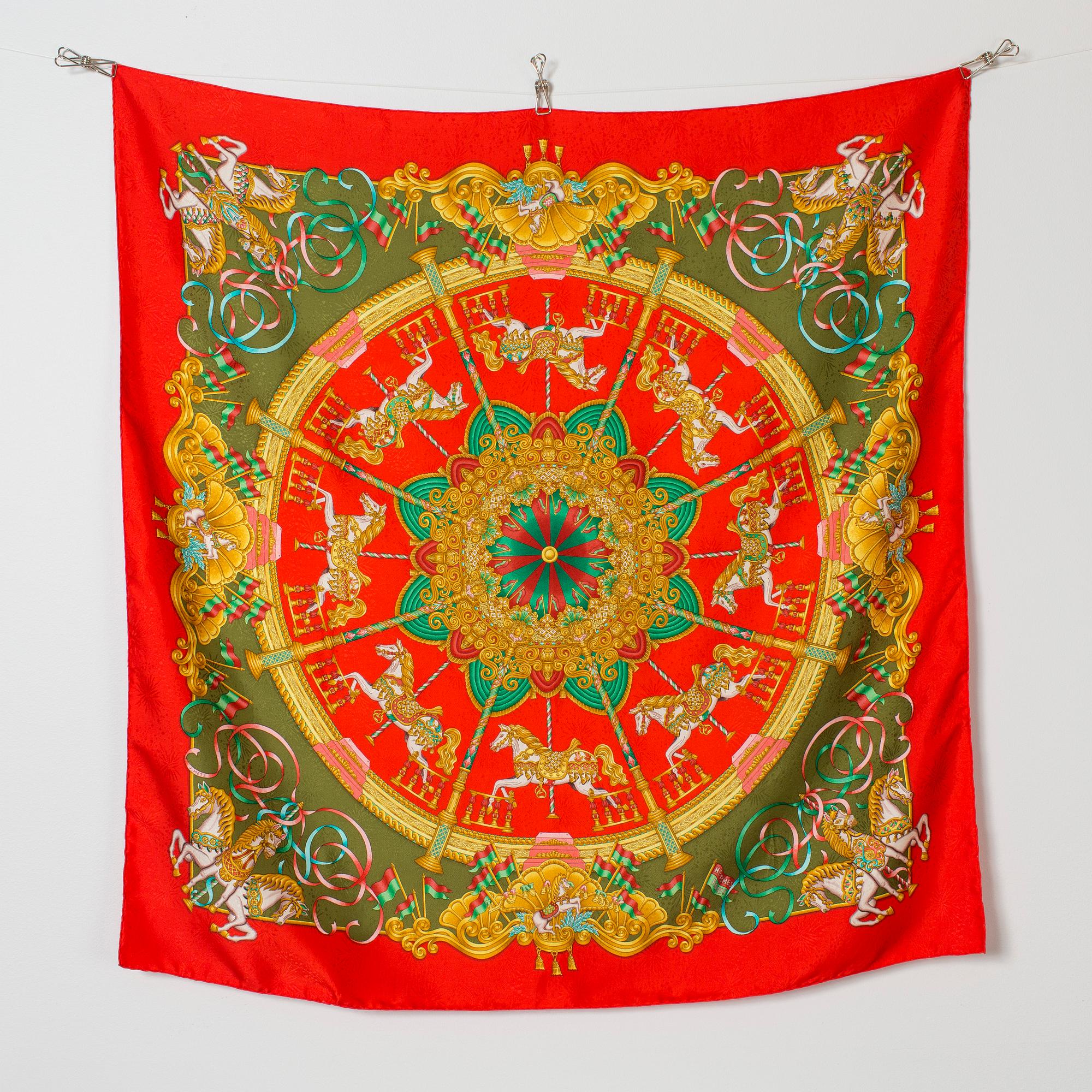 SCARF, "Luna Park", Hermès.