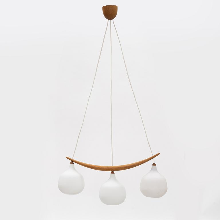 Uno & Östen Kristiansson, taklampa, "Bananen", Luxus, Vittsjö.